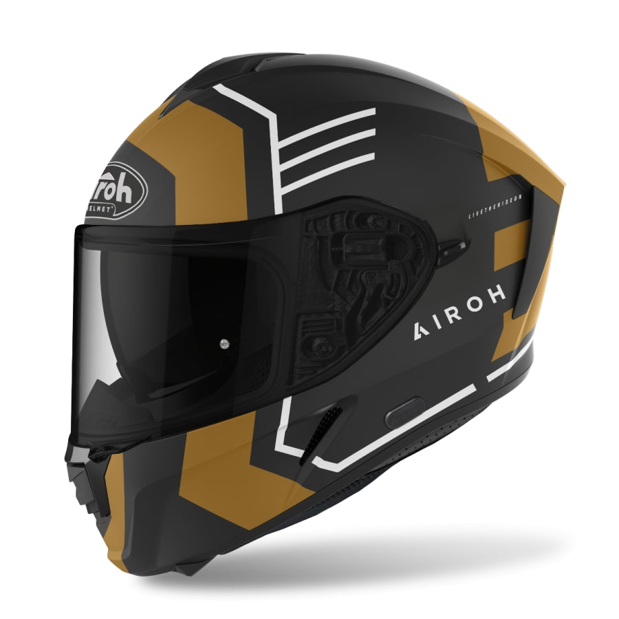 AIROH - SPARK THRILL GOLD MATT HELMETS