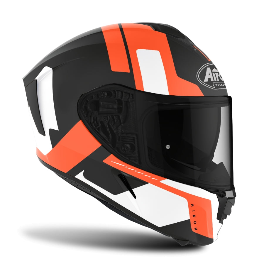 AIROH - SPARK SHOGUN ORANGE MATT HELMETS