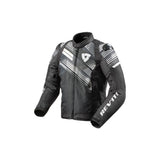  REVIT - APEX TEXLILE MEN'S JACKET BLACK/WHITE - SECURTEX MOTOR SL (t/a MaximoMoto)