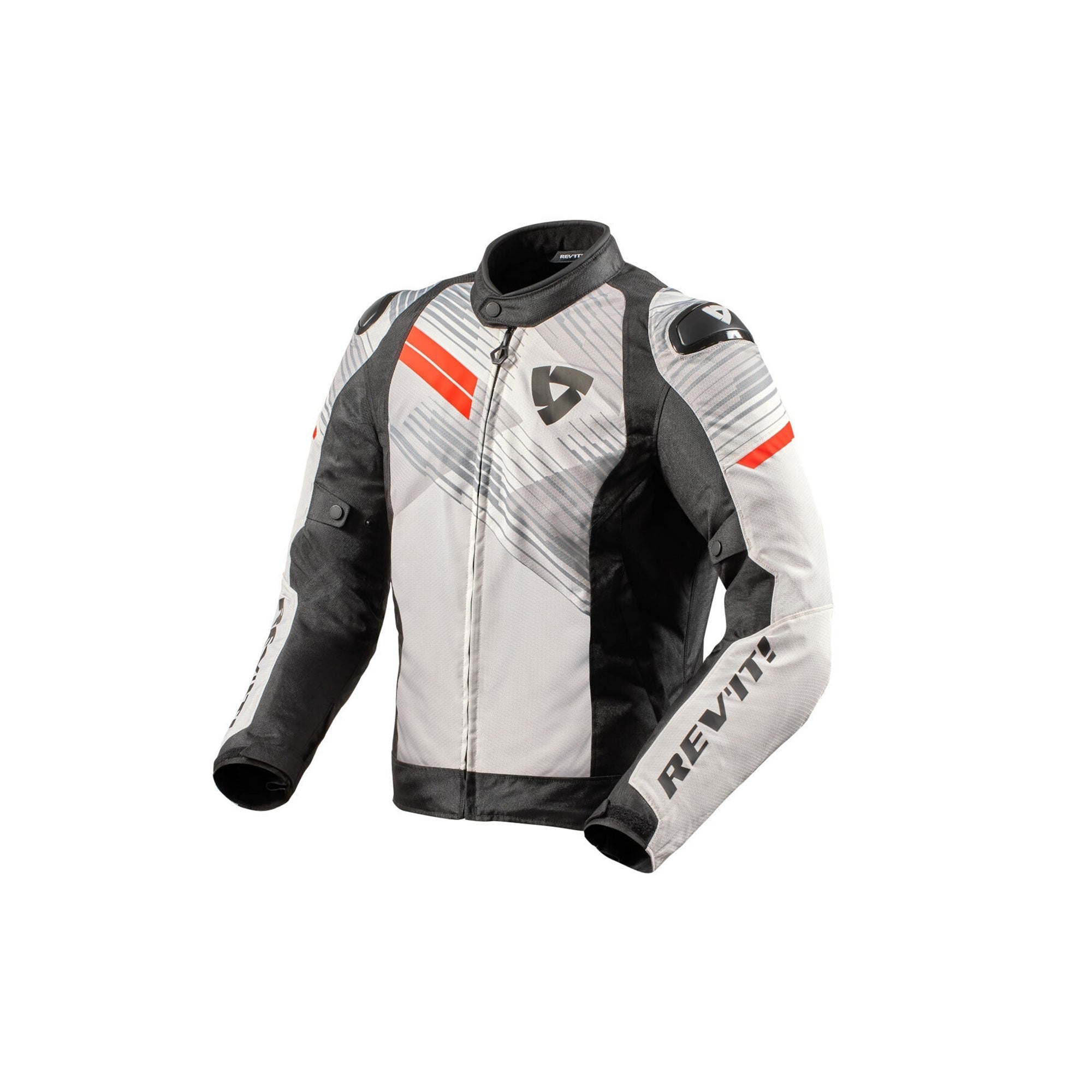  REVIT - APEX TEXLILE JACKET MAN WHITE/BLACK - SECURTEX MOTOR SL (t/a MaximoMoto)