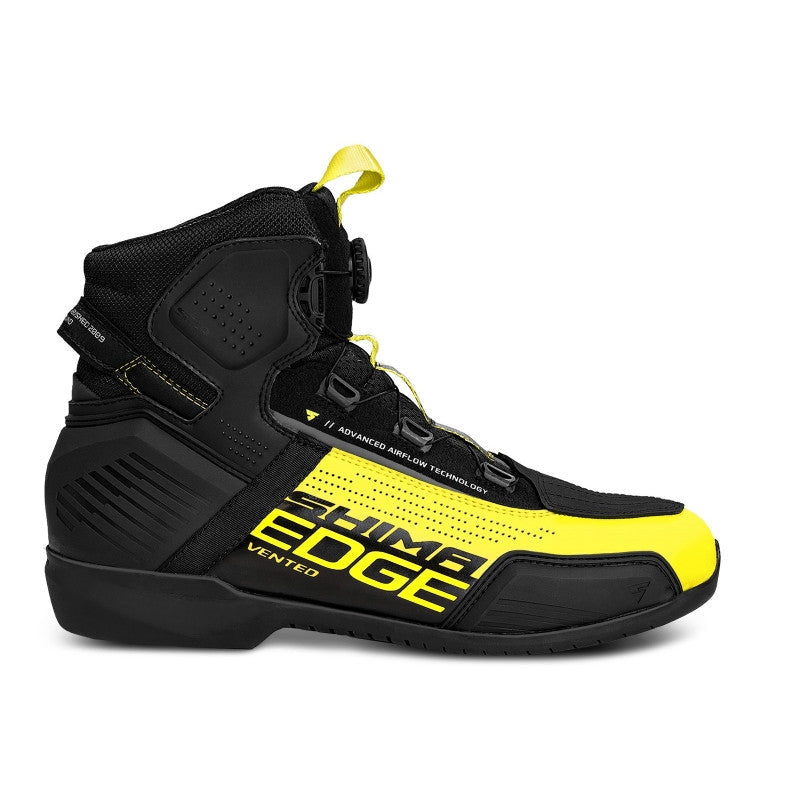 SHIMA EDGE VENTED BOOTS FLUO - SECURTEX MOTOR SL (t/a MaximoMoto)