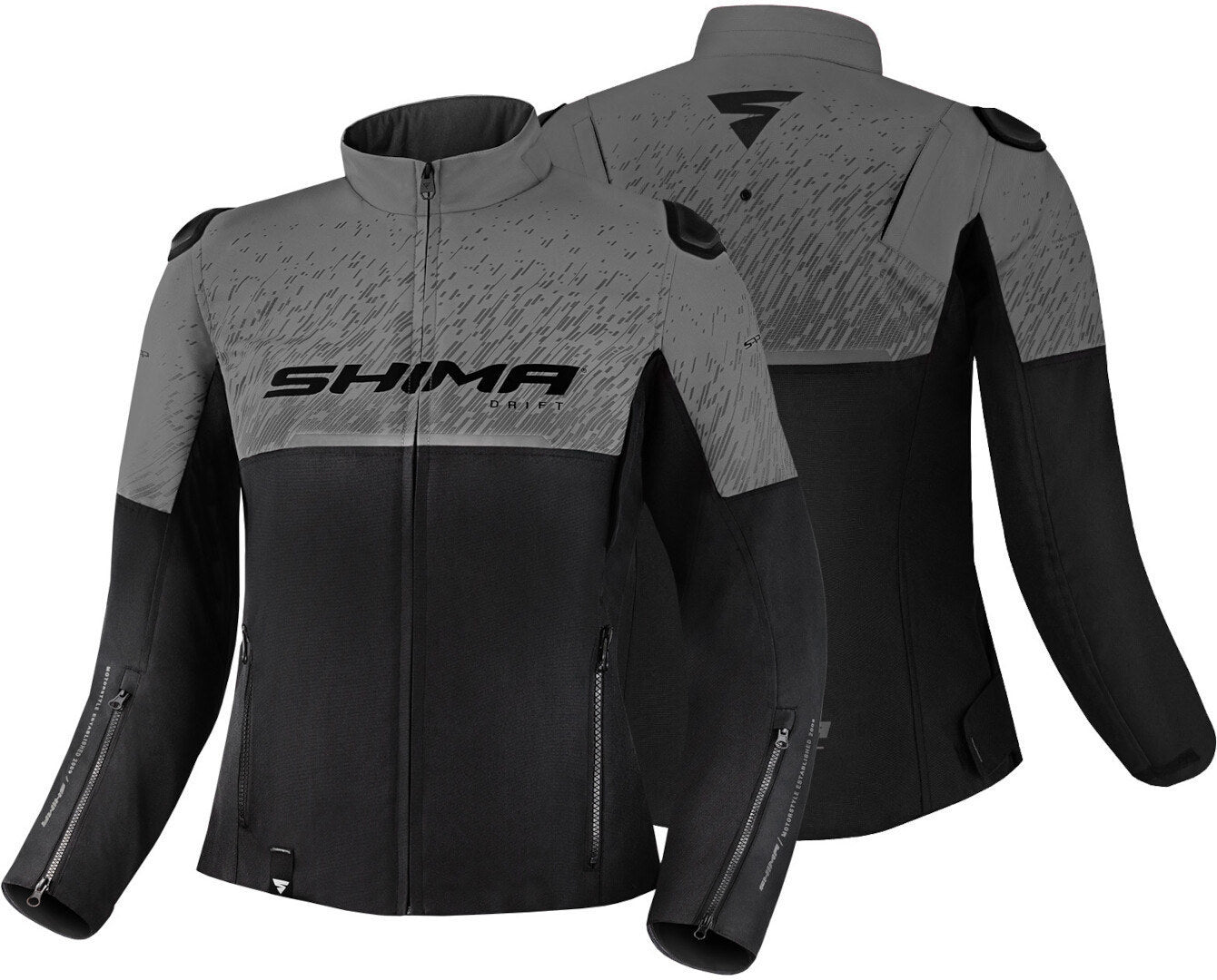SHIMA DRIFT LADY JACKET GREY - SECURTEX MOTOR S.L (t/a MaximoMoto)