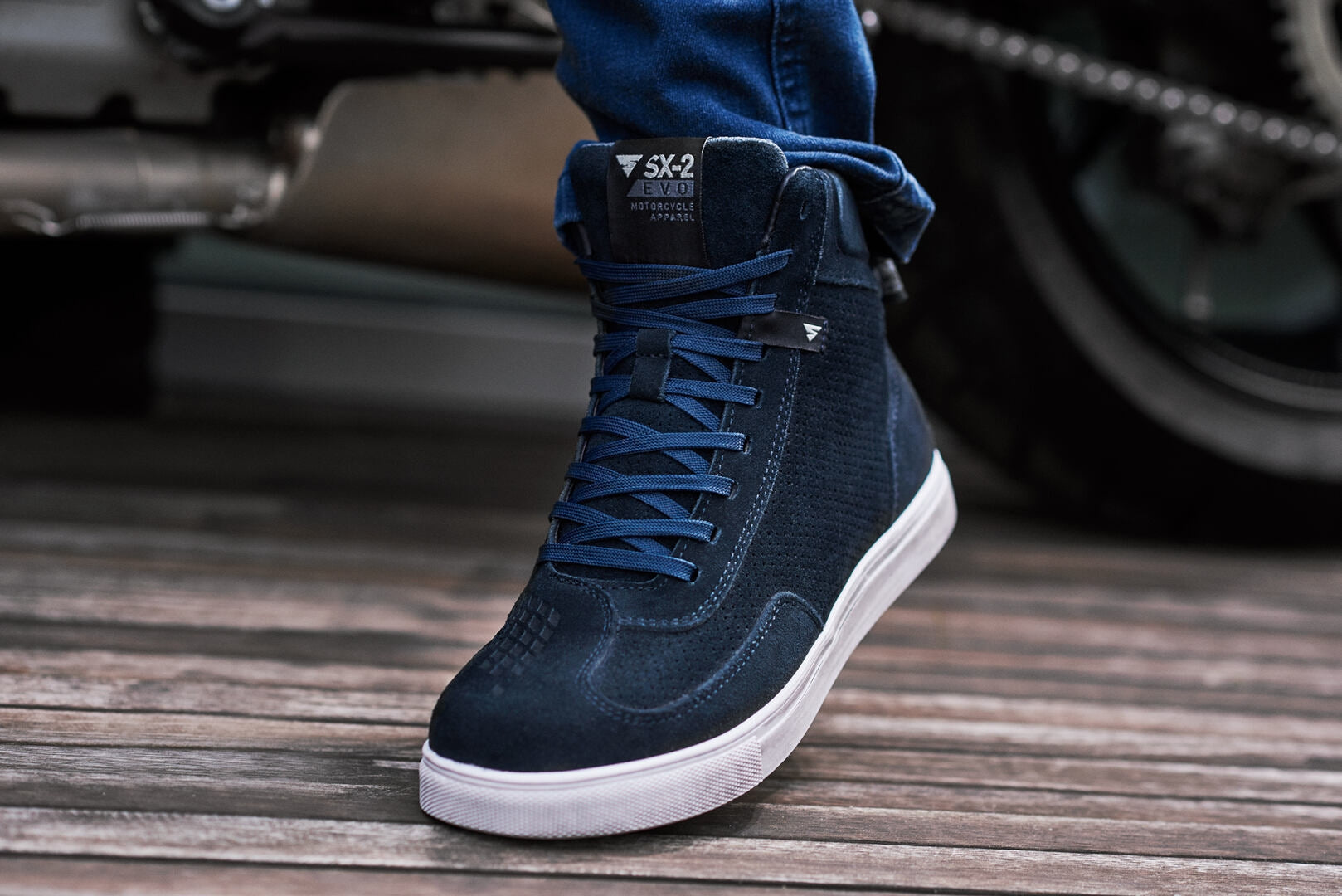 SHIMA SX-2 EVO  BOOTS MEN BLUE - SECURTEX MOTOR S.L (t/a MaximoMoto)