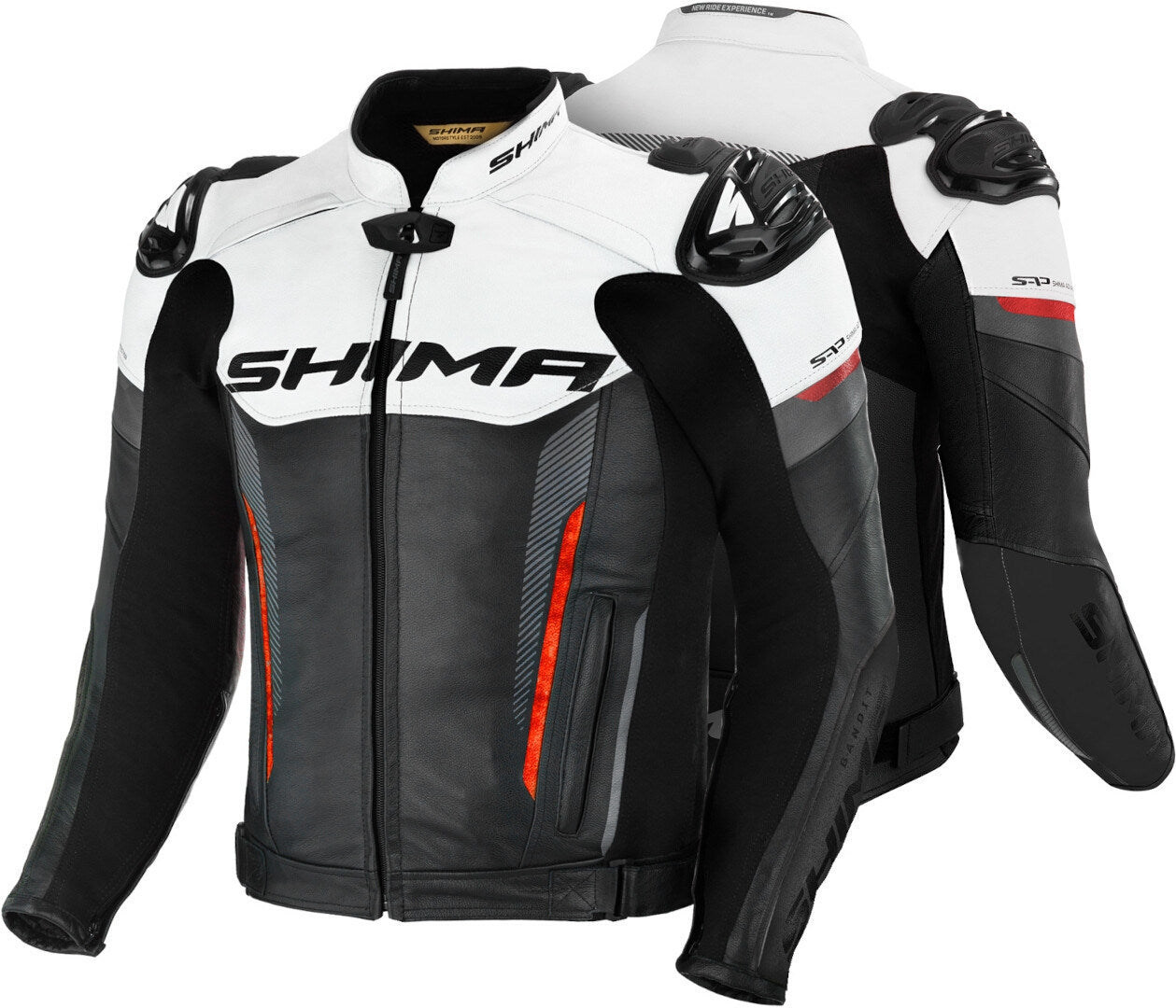 SHIMA BANDIT JACKET RED - SECURTEX MOTOR S.L (t/a MaximoMoto)