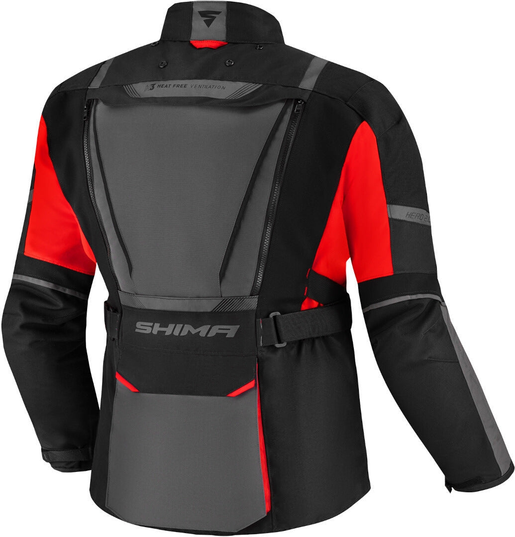 SHIMA HERO 2.0 MEN JACKET RED - SECURTEX MOTOR S.L (t/a MaximoMoto)