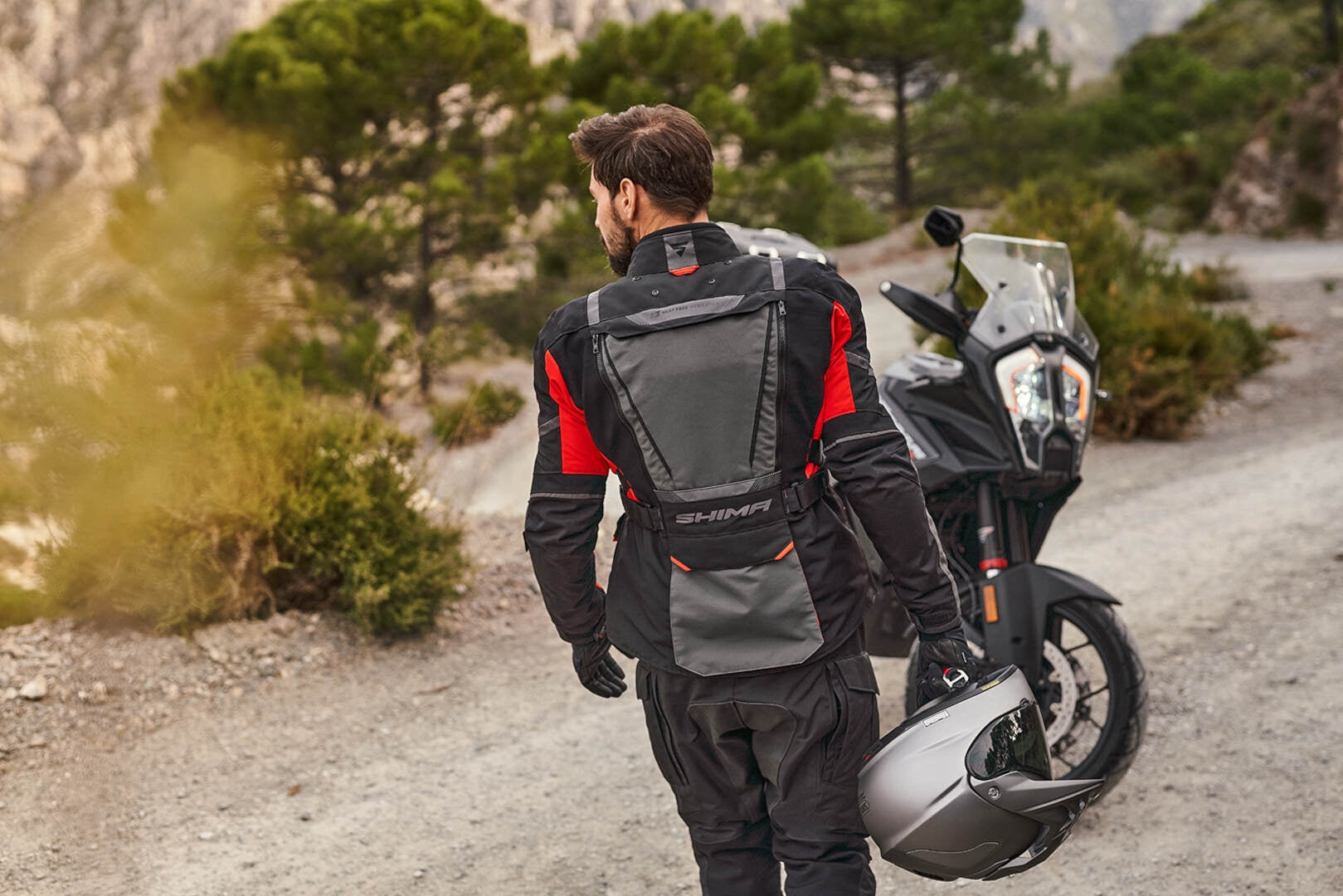 SHIMA HERO 2.0 MEN JACKET RED - SECURTEX MOTOR S.L (t/a MaximoMoto)