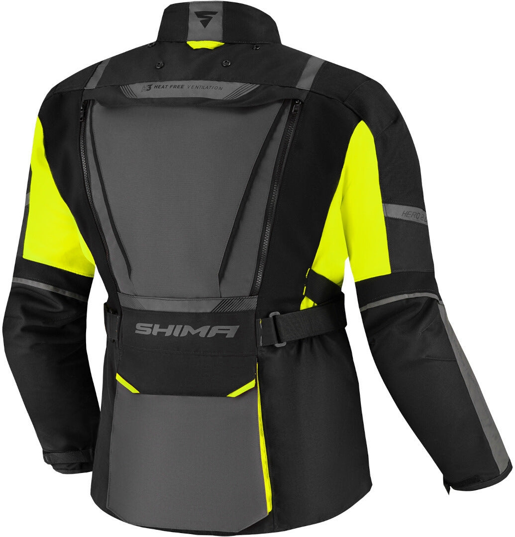 SHIMA HERO 2.0 MEN JACKET FLUO - SECURTEX MOTOR S.L (t/a MaximoMoto)