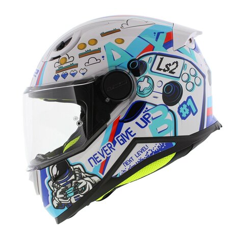 LS2 FF812 Kids Full Face Motorcycle Helmet