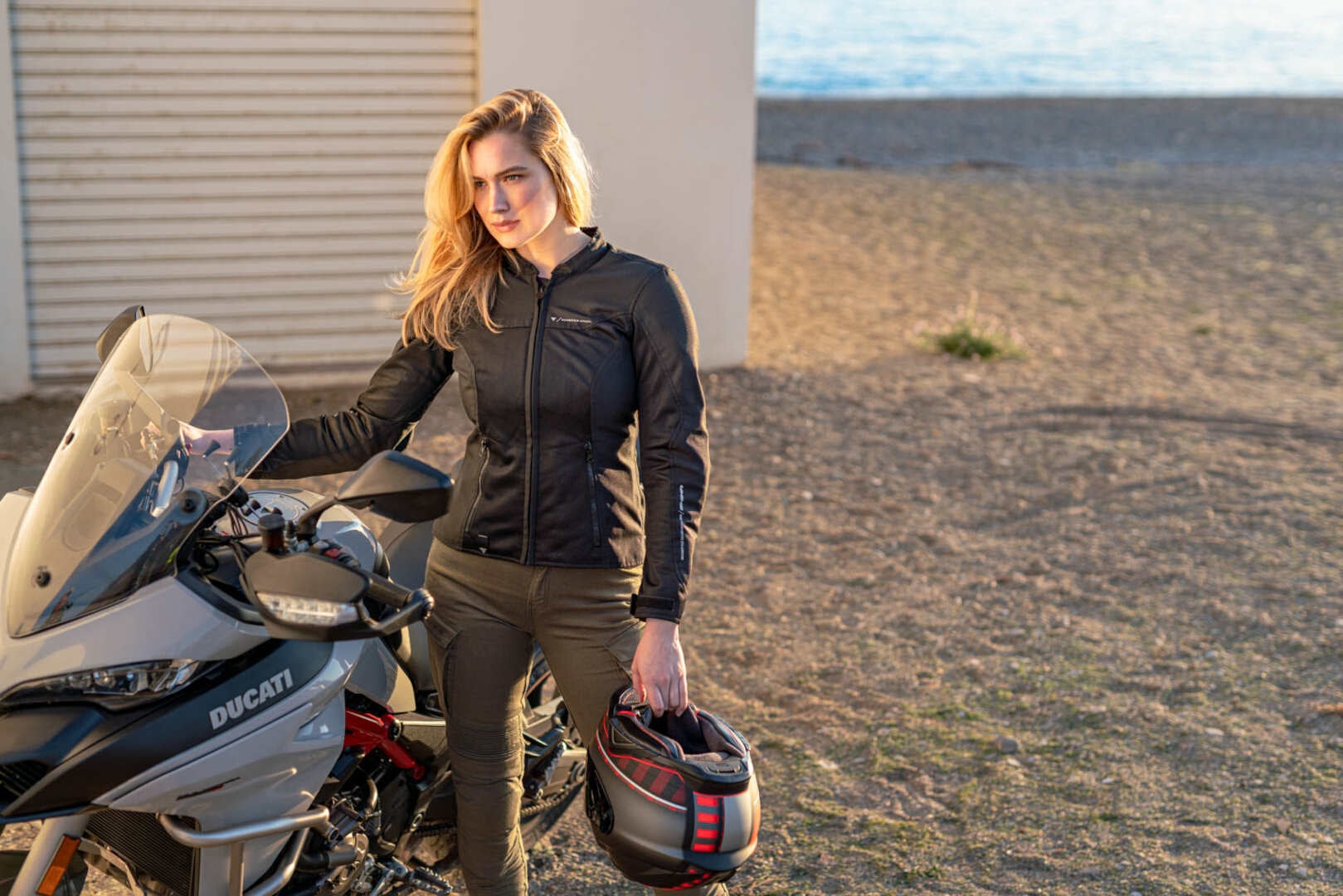 SHIMA OPENAIR LADY JACKET BLACK - SECURTEX MOTOR S.L (t/a MaximoMoto)