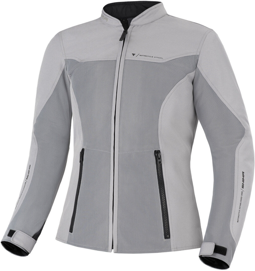 SHIMA OPENAIR LADY JACKET GREY - SECURTEX MOTOR S.L (t/a MaximoMoto)
