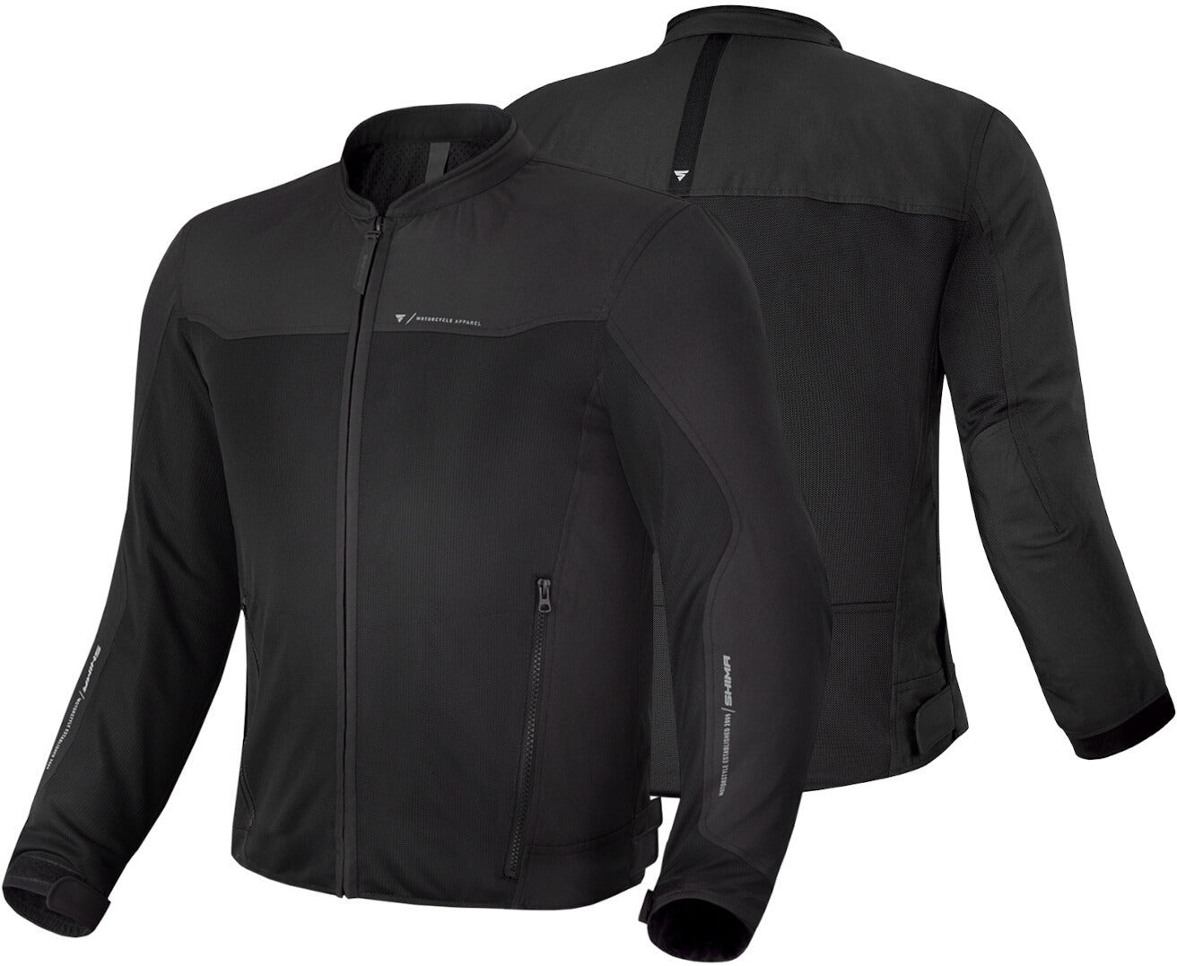 SHIMA OPENAIR MEN JACKET BLACK - SECURTEX MOTOR S.L (t/a MaximoMoto)