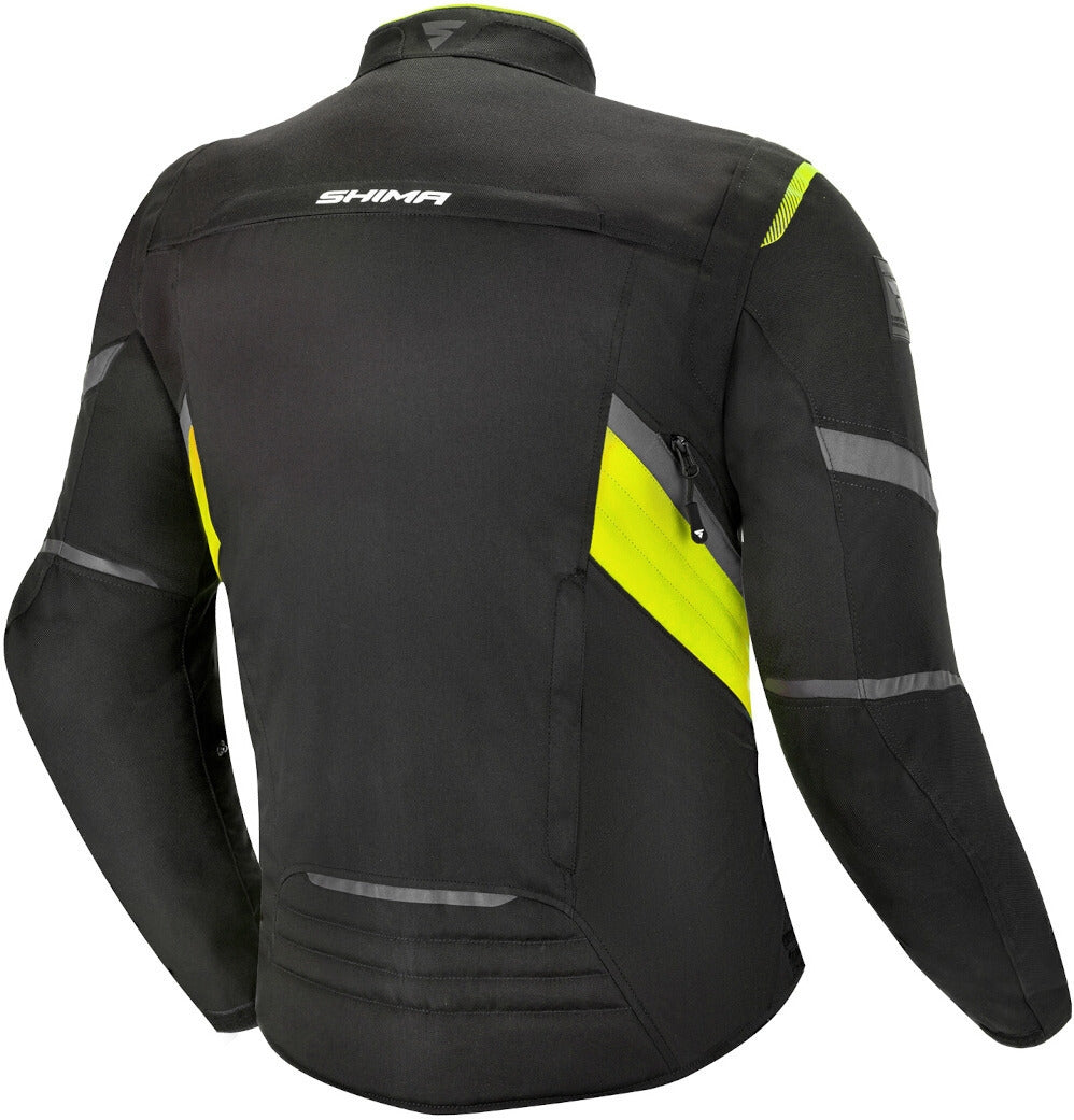 SHIMA RUSH MEN JACKET FLUO - SECURTEX MOTOR S.L (t/a MaximoMoto)