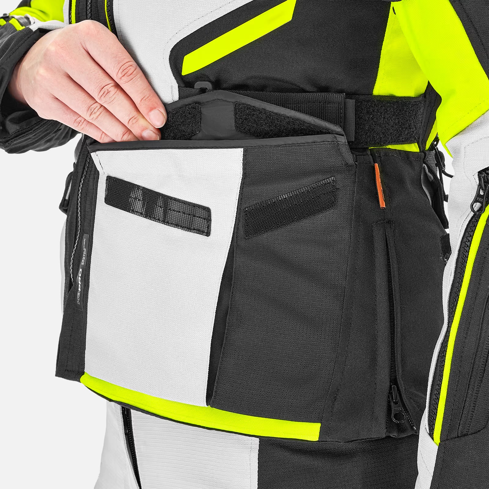 SHIMA DUNE LADY TOURING MOTORCYCLE TEXTILE JACKET FLUO