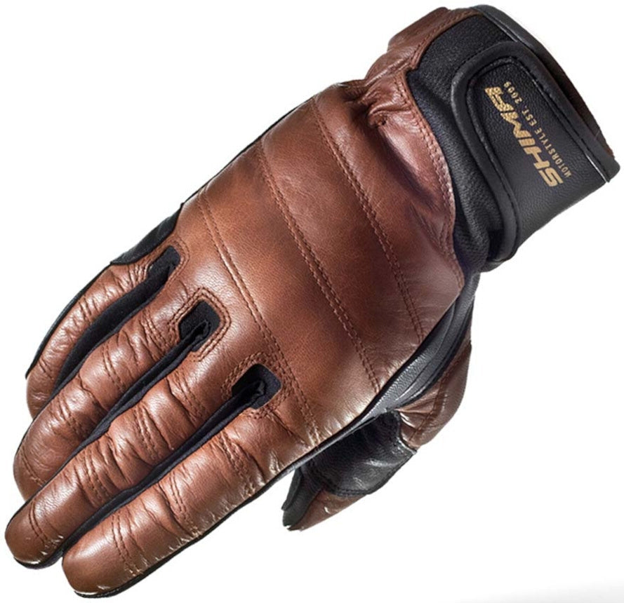 SHIMA REVOLVER GUANTES BROWN - SECURTEX MOTOR S.L (t/a MaximoMoto)