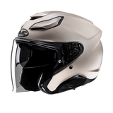 HJC F31 PLAIN URBAN MOTORBIKE OPEN FACE TOURING HELMET MATT SAND BIEGE