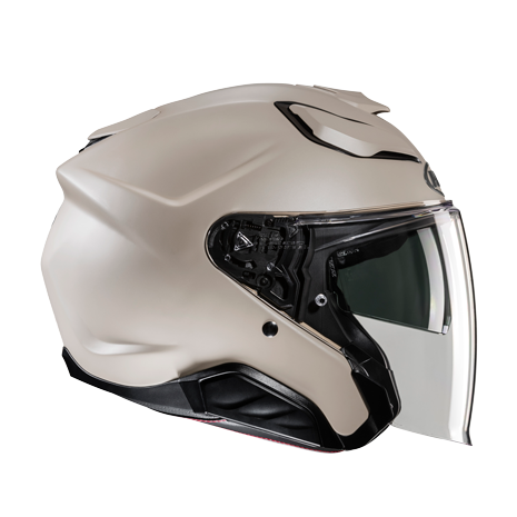 HJC F31 PLAIN URBAN MOTORBIKE OPEN FACE TOURING HELMET