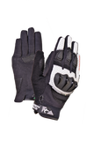 MUGENRACE G-MNR-1667 ROBOGGORE Moto Cortos Guantes Blanco