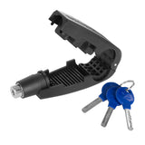 Oxford Lever Lock Black Compact Motorcycle Security - MaximomotoUK