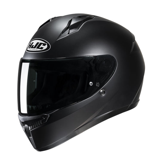 HJC C10 Matt Black Helmet PIC