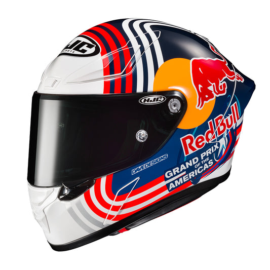 HJC RPHA 1 Red Bull Austin MC21  Edition Racing Helmet 