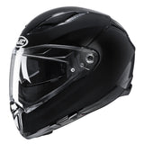 HJC F70 Black Helmet pic