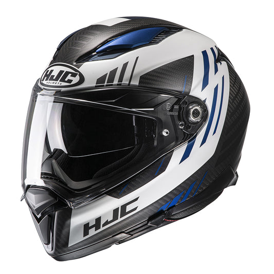 HJC F70 Kesta Carbon MC2SF Blue Full Face Helmet 