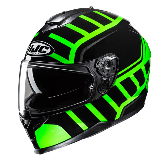 Green Motorcycle Helmet PIC