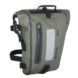 Oxford Aqua T8 Tail Bag Khaki Black - MaximomotoUK