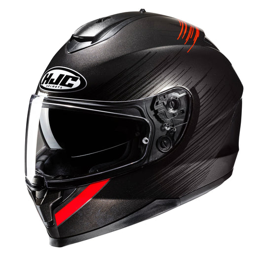 HJC C70N Sway MC1 Red Helmet pic