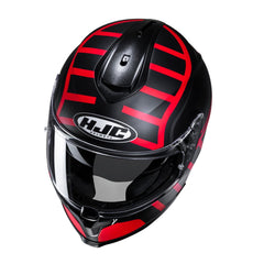 HJC C70N Holt MC1SF Red Motorcycle Helmet - MaximomotoUK