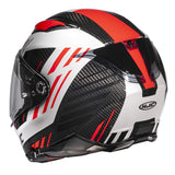 HJC F70 Kesta Carbon MC1 Red Safety Meets Bold Aesthetics 