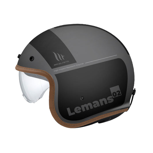 MT Le Mans 2 Open face Motorcycle Helmet PIC 