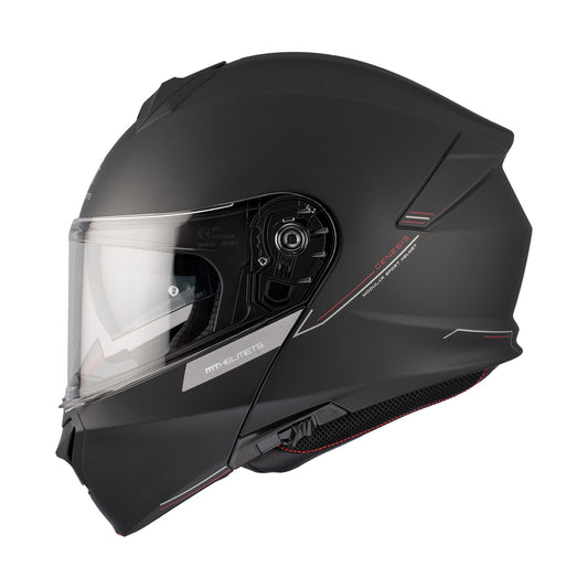 Oxford MT Genesis SV Solid A1 Matt Black Helmet PIC