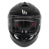 MT Draken Gloss Black DD Chinstrap Stylish Motorcycle Helmet 