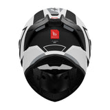 MT Stinger 2 loss Black White Certified Motorbike Helmet 