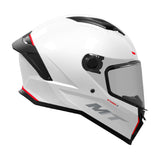 MT Stinger 2 A0 Gloss White Full face Stylish Motorcycle Helmet 