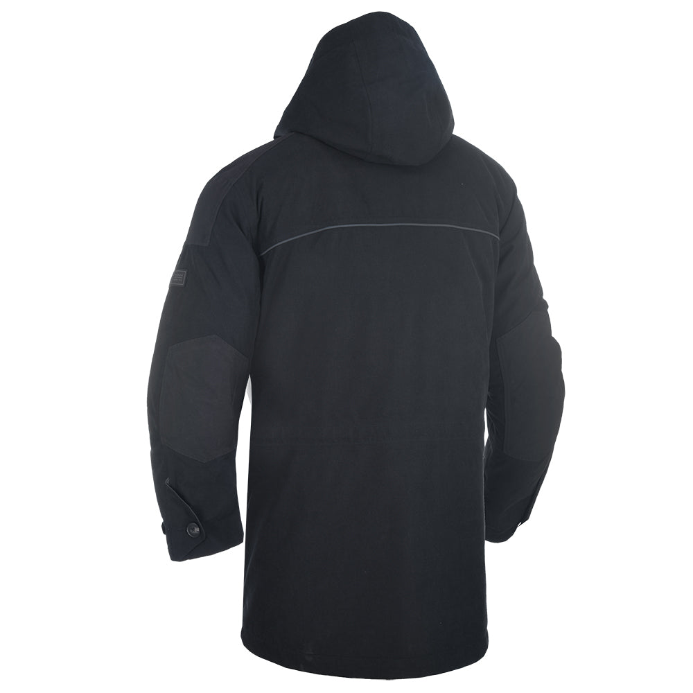 Oxford Parka Jacket Black Timeless Elegance for Urban Explorers 