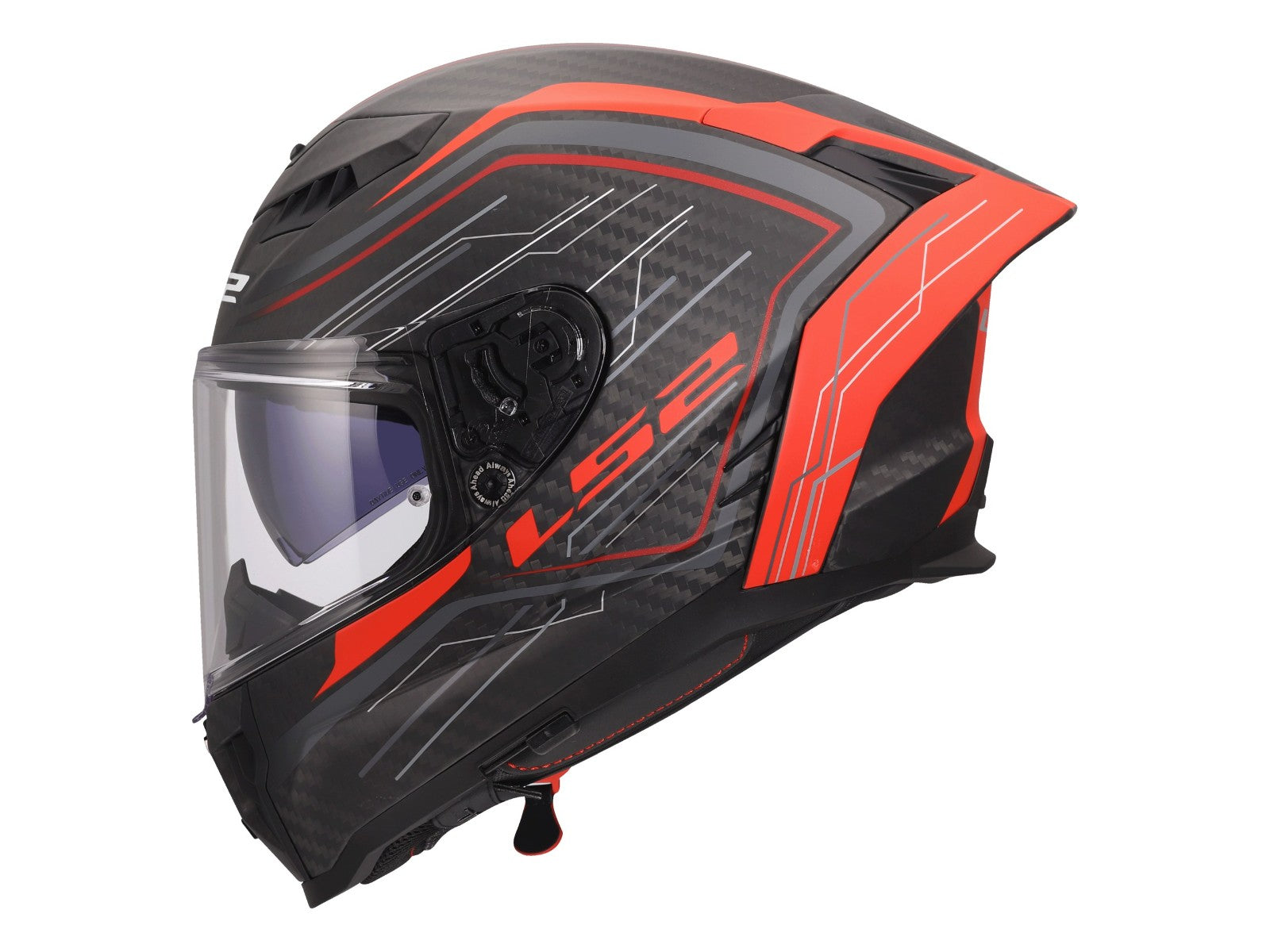 LS2 FF807 DRAGON SUBIC MOTORCYCLE FULL FACE CARBON HELMET