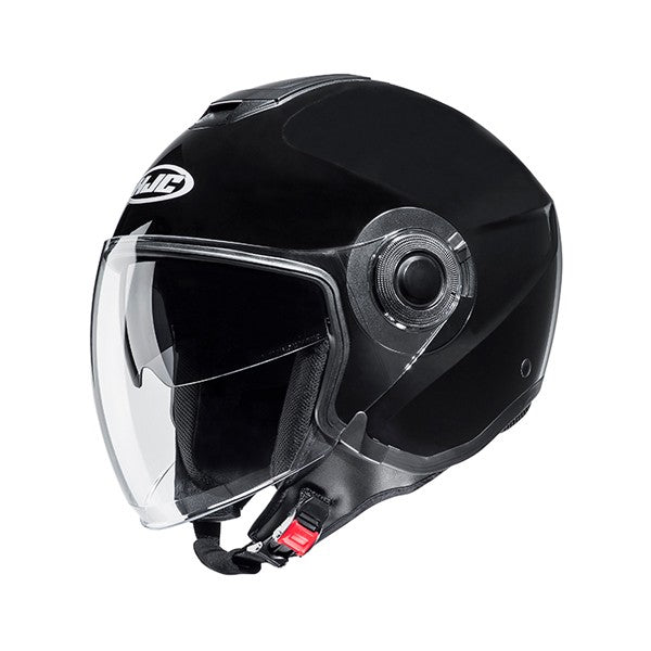 HJC i40N UNI Urban Riding Motorcycle Jet Helmet Black Metallic