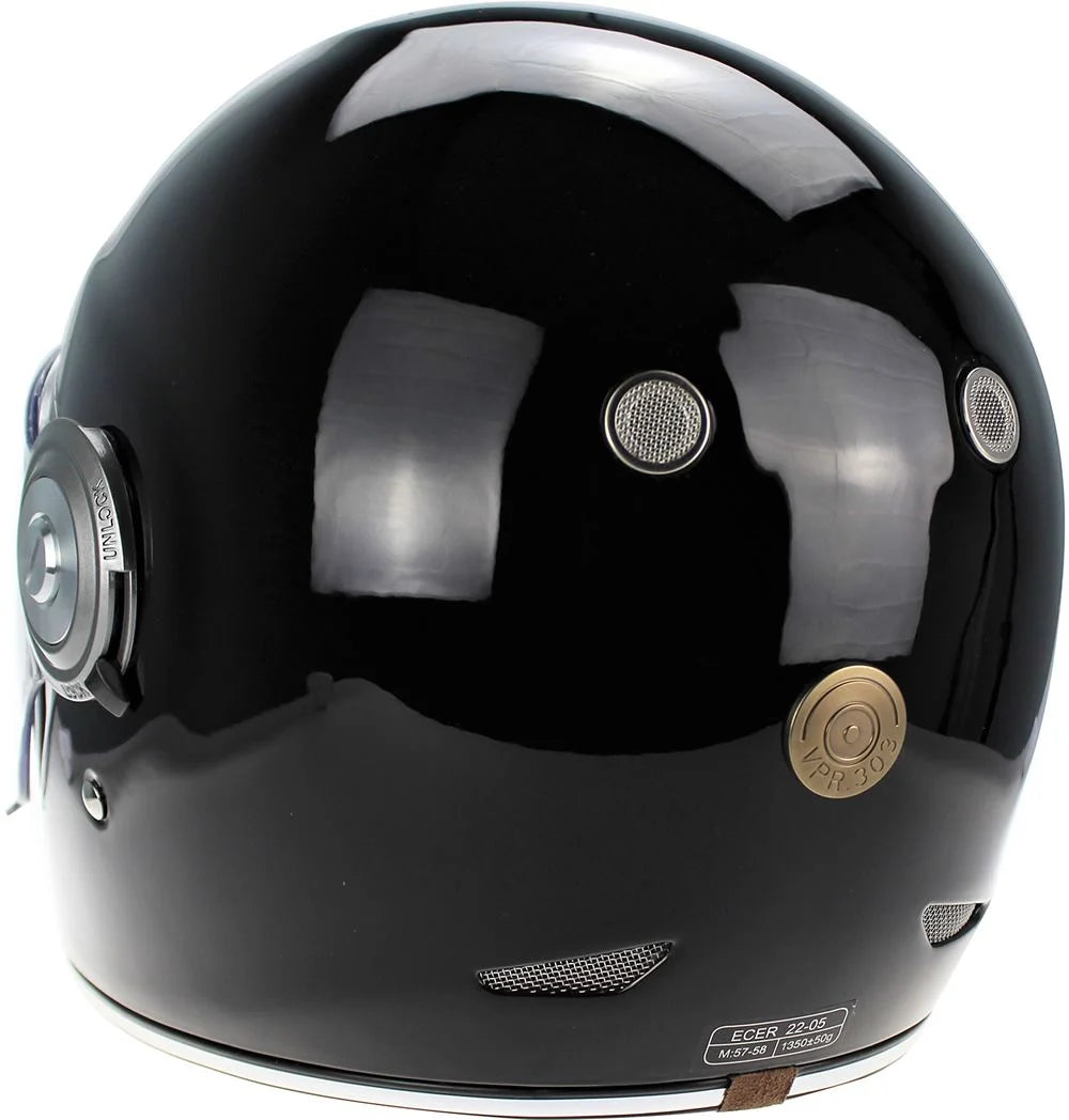 Viper F659 Retro Style Motorcycle Full Face Helmet