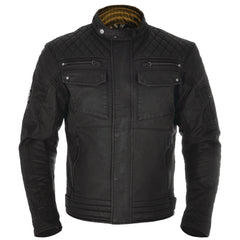 Oxford Hardy Wax Jacket Black