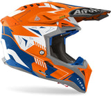 AIROH - AVIATOR 3 SPIN ORANGE FLUO MATT HELMETS