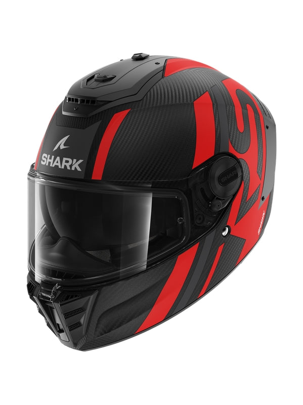  SPARTAN RS CARBON SHAWN Mat Anthracite Red