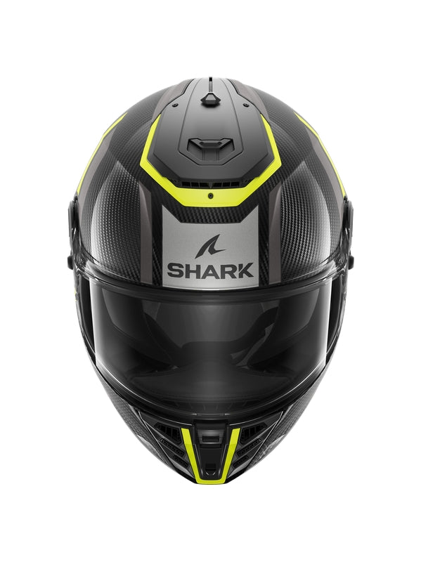  SHARK HELMET SPARTAN RS CARBON SHAWN Carbon Anthracite Yellow