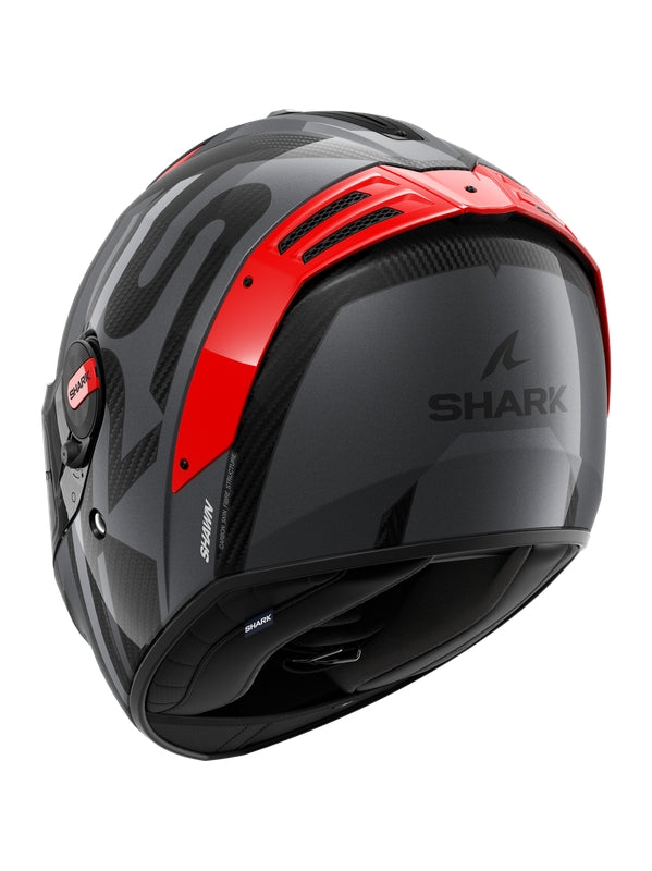  Shark - SPARTAN RS CARBON Carbon Orange Silver - SECURTEX MOTOR SL (t/a MaximoMoto)