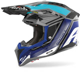 AIROH - AVIATOR 3 LEAGUE BLUE GLOSS HELMETS
