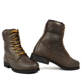  SHUA - Marshal WP Man Brown Leather Boots - SECURTEX MOTOR SL (t/a MaximoMoto)