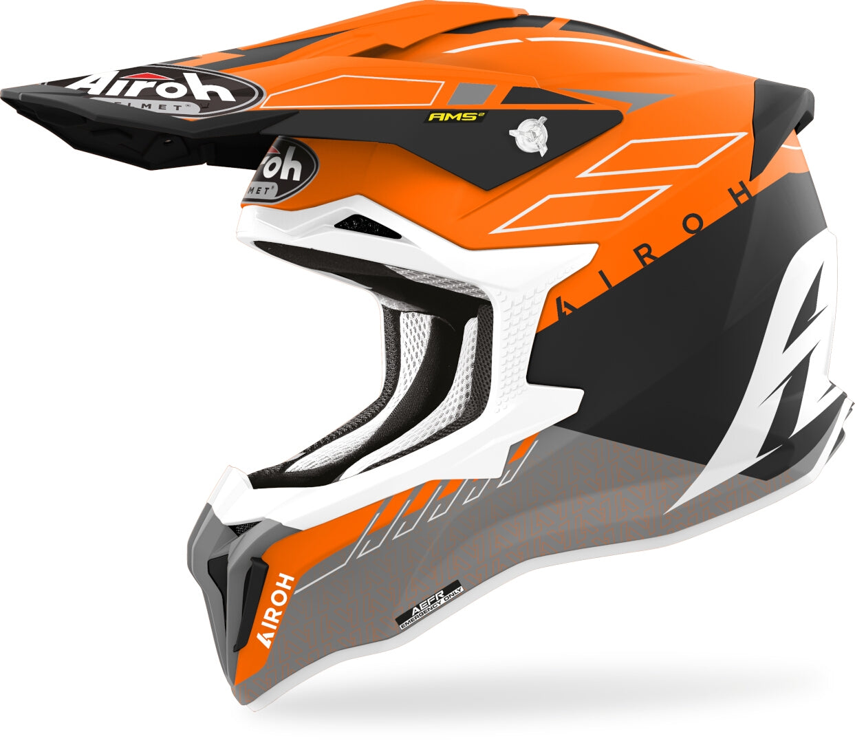 AIROH - STRYCKER SKIN ORANGE MATT HELMETS