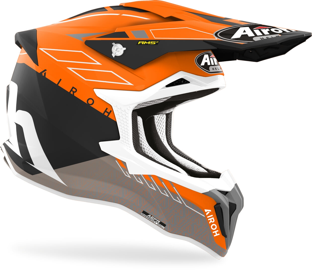 AIROH - STRYCKER SKIN ORANGE MATT HELMETS