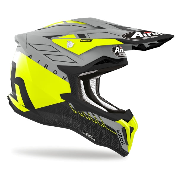 AIROH - STRYCKER SKIN YELLOW MATT HELMETS